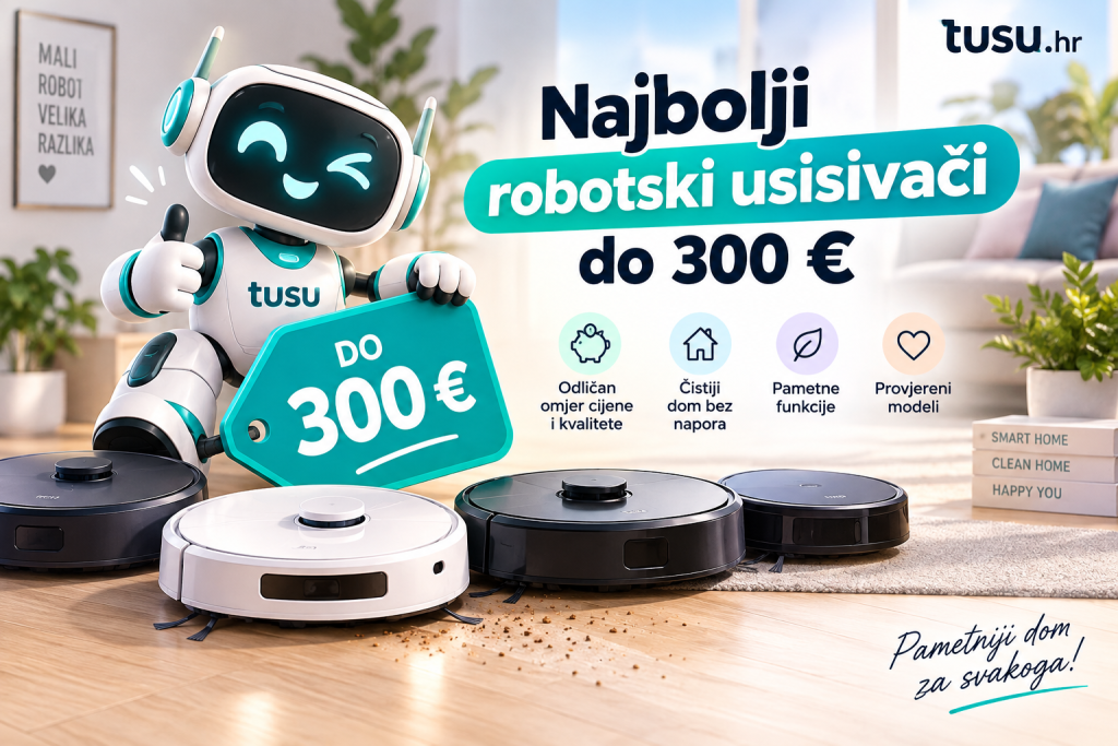 Robotski usisivači do 300 € -10 jeftinih modela
